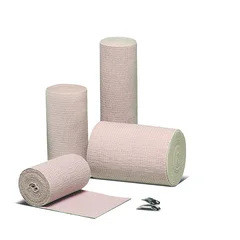 Conco Elastic Bandage Econo-Wrap LF 3″ x 4-1/2 Yard Standard Compression Clip Detached Closure Tan NonSterile, 10 EA/PK