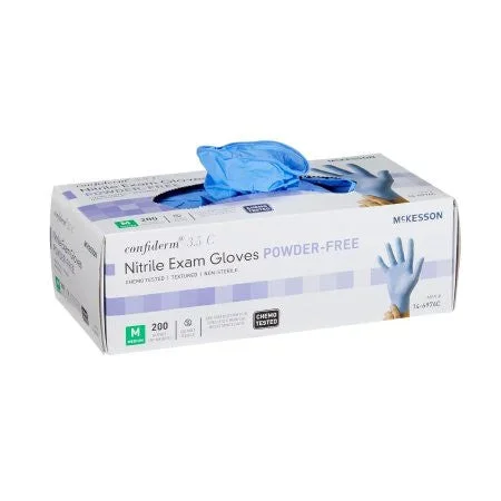 Confiderm 3.5C Nitrile Exam Gloves – Medium 200/Box