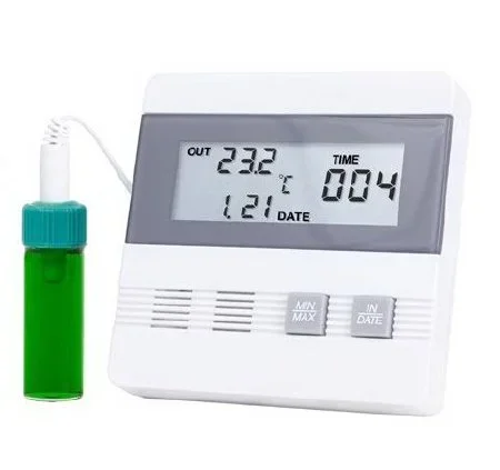 Control 3 Holdings LLC Traceable Digital Thermometer Fahrenheit / Celsius -40° to 176°F (-40° to 80°C) Submersible Sensor Multiple Mounting Options Battery Operated – 4605