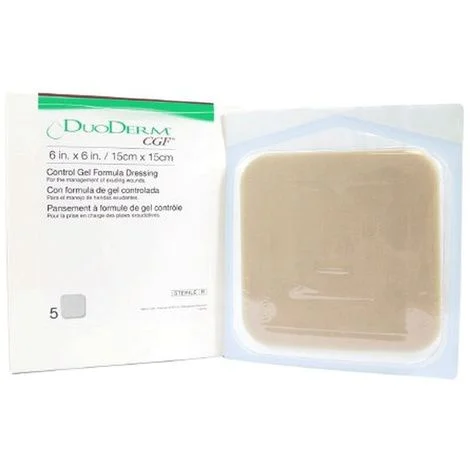 ConvaTec DuoDERM CGF Sterile Dressing – 6 x 6 inch – Square – 187659