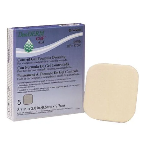 ConvaTec DuoDERM CGF Sterile Dressing – 6 x 8 inch – Rectangle – 187643