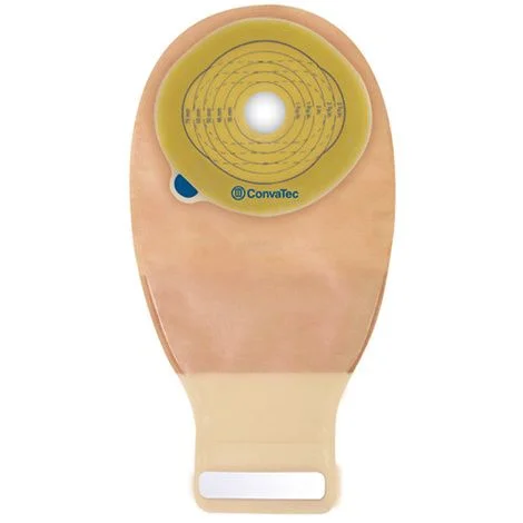 ConvaTec Esteem Plus One-Piece Extended Wear Cut-To-Fit Tan Drainable Pouch With Filter