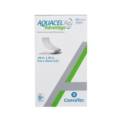 Convatec Silver Dressing Aquacel Ag Advantage 0.39 X 18 Inch Rope Sterile - Image 2