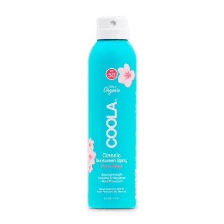 Coola Classic Body Organic Sunscreen Spray SPF 50 Guava Mango