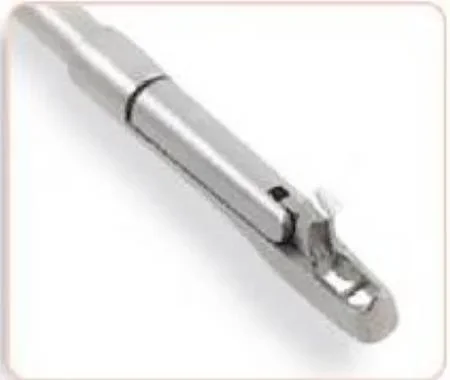 Cooper Surgical Wallach Biopsy Punch Forceps Baby Tischler 25 cm Stainless Steel NonLocking Pistol Grip Handle w/Spring Straight 2.3 X 4.2 mm Bite – 907059