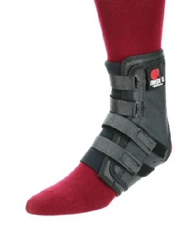 Core Products Swede-O Easy Lok Ankle Brace Medium Hook and Loop Strap Closure Male 8 to 10-1/2 / Female 10 to 11-1/2 Left or Right Foot – AKL-6332-BK-MED