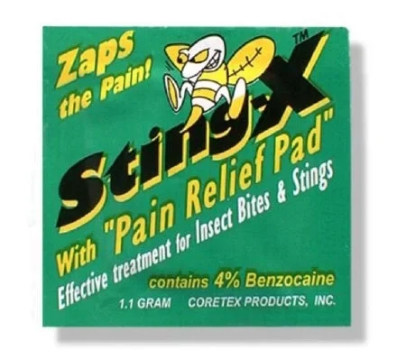 Coretex Products Sting X Sting and Bite Relief 300 per Box Towelette – 33741