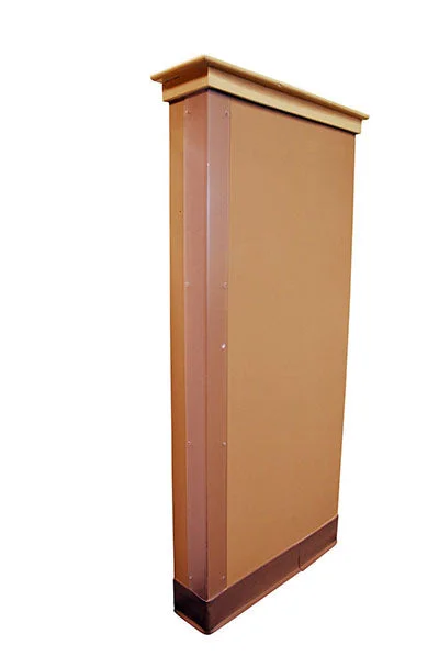 Corner Guard, Clear, 2″ x 2″ x 48″, Case of 20 – 43-3447-20