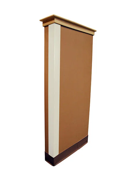 Corner Guard, Eggshell w/AD, 1″ x 1″ x 48″, Case of 20 – 43-3451-20