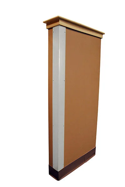 Corner Guard, Silver FR, 4″ x 4″ x 48″, Case of 20 – 43-3488-20