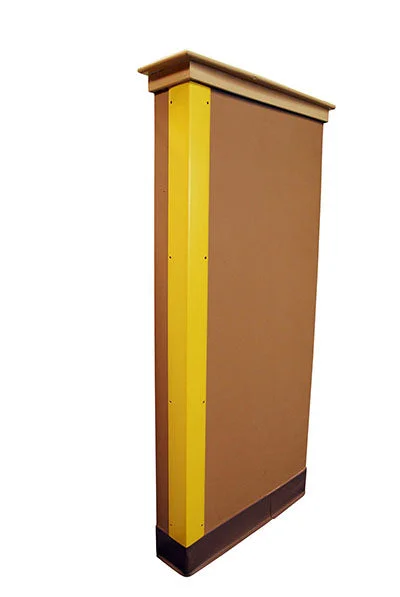 Corner Guard, Yellow FR, 3″ x 3″ x 48″, Case of 20 – 43-3506-20