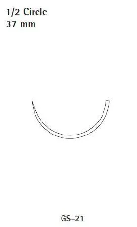 Covidien V-Loc 90 Wound Closure Device Suture with Needle Absorbable Uncoated Undyed Suture Barbed Monofilament Polyester Size 2-0 18 Inch Suture 1-Needle 37 mm Length 1/2 Circle Taper Point Needle – VLOCM3225