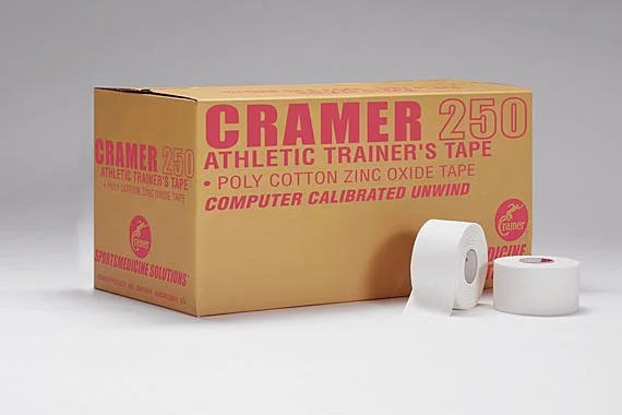 Cramer Team Athletic Tape, 1.5″ x 15 yds, Black, 32/case