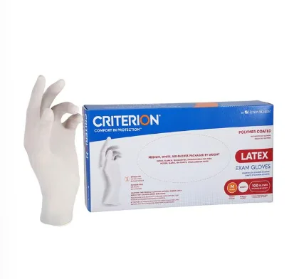 Criterion PC Powder Free Latex Gloves, Medium