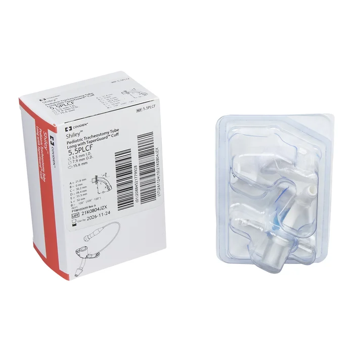Cuffed Tracheostomy Tube Shiley Size 5.5 Adult, 5.5PLCF, EA/1