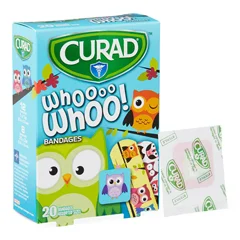 Curad CURAD Bandages, Owls, Assorted Sizes, 1/BX