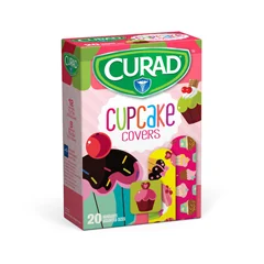Curad CURAD Cupcake Cover Bandages, Assorted Sizes, 24 BX/CS
