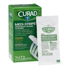 Curad CURAD Sterile Medi-Strip Wound Closure, 1/4 x 1-1/2, 6 EA/PK