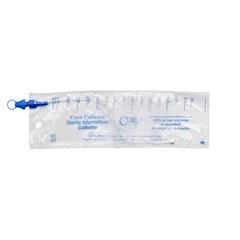 Cure Medical Intermittent Catheter Tray Cure Catheter Straight Tip 12 Fr., 100 EA/CS - Image 2