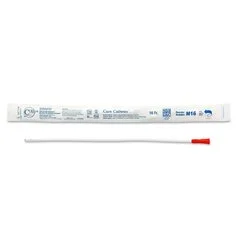 Cure Medical Urethral Catheter Cure Catheter Straight Tip Uncoated PVC 16 Fr. 16″, 300 EA/CS