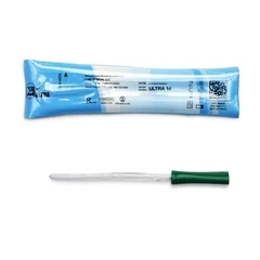 Cure Medical Urethral Catheter Cure Ultra Straight Tip Lubricated PVC 14 Fr. 6″, 30 EA/BX