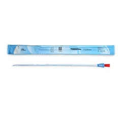 Cure Medical Urethral Catheter Ultra Coude Tip Lubricated PVC 18 Fr. 16″, 300 EA/CS