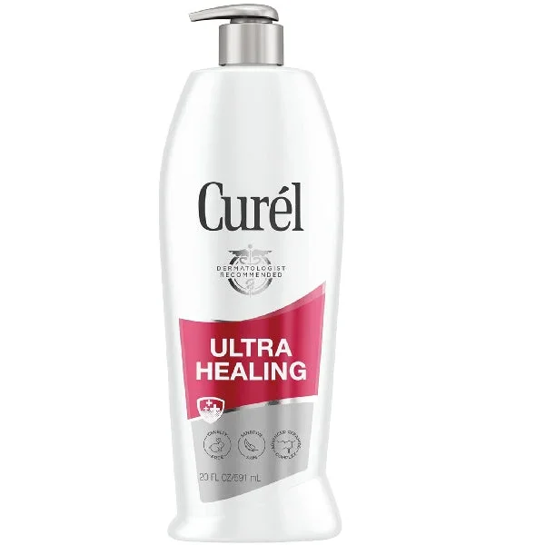 Curel Ultra Healing Lotion for Dry Skin Relief, 10 oz Pump