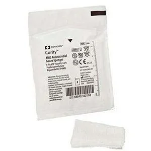 Curity AMD Antimicrobial Gauze Sponge 2″ x 2″