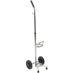 D or E Cylinder Cart, Chrome by Roscoe Medical – Case of 4