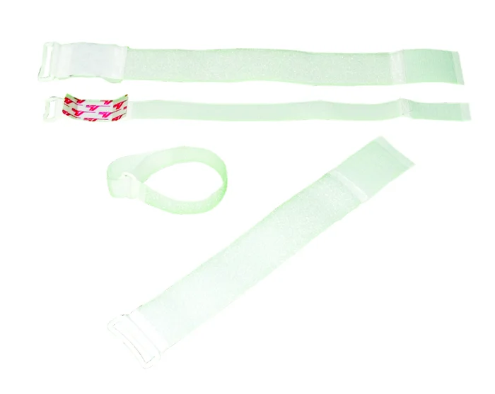 D-ring strap with non adhesive hook, 1″x24″, 10 each