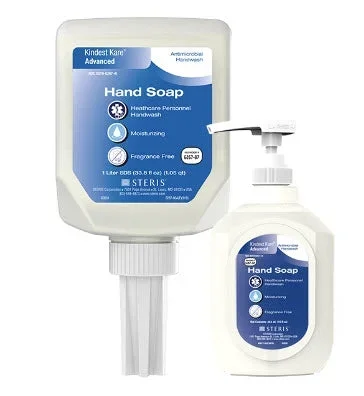 DebMed USA Kindest Kare Advanced Antimicrobial Soap Liquid 15 oz. Pump Bottle Unscented – 6267R2