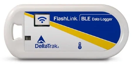 Delta Trak FlashLink BLE Temperature Data Logger Flashlink Fahrenheit / Celsius -4° F to 140° F Battery Operated – 40900