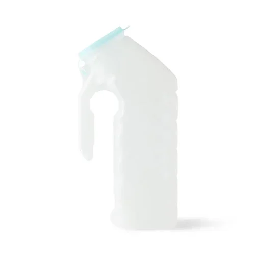 Deluxe Male Urinal 1000 ml w/Glow-in-the-Dark Cover Cs/48