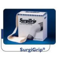 Derma Sciences Elastic Tubular Support Bandage Surgigrip 3-1/2 Inch X 11 Yard Leg / Small Thigh 8 to 12 mmHg Pull On White NonSterile, 1/EA