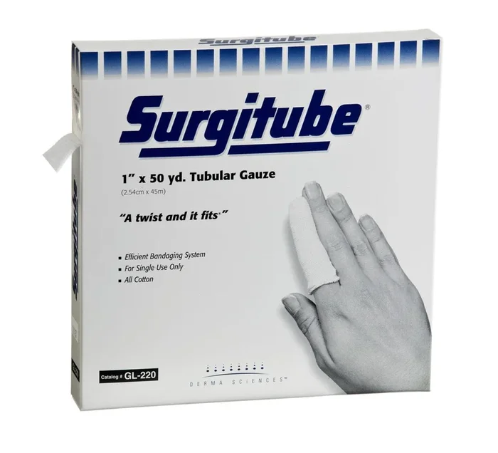 Derma Sciences Surgitube Tubular Gauze Bandage White – 1 Each