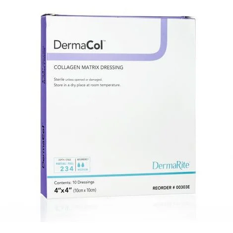 DermaRite DermaCol Collagen Matrix Wound Dressing