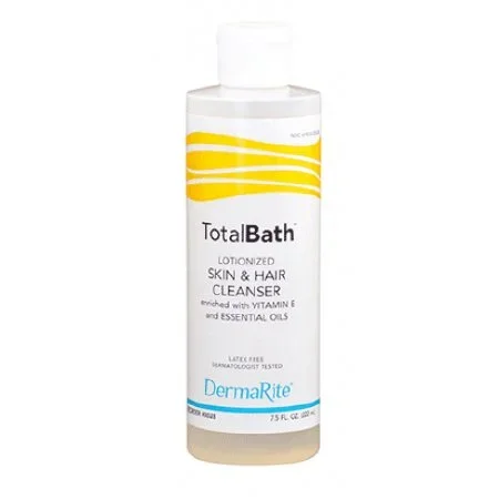 DermaRite Industries DermaRite TotalBath Body Wash Lotion 7.5 oz. Bottle Scented – 28