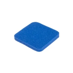 Dermarite Silver Foam Dressing DermaBlue+ Foam 2 x 2 Square Sterile, 10 EA/BX