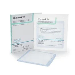 Dermarite Super Absorbent Dressing HydraLock SA Polymer 7.87 x 7.87″ Sterile, 10 EA/BX