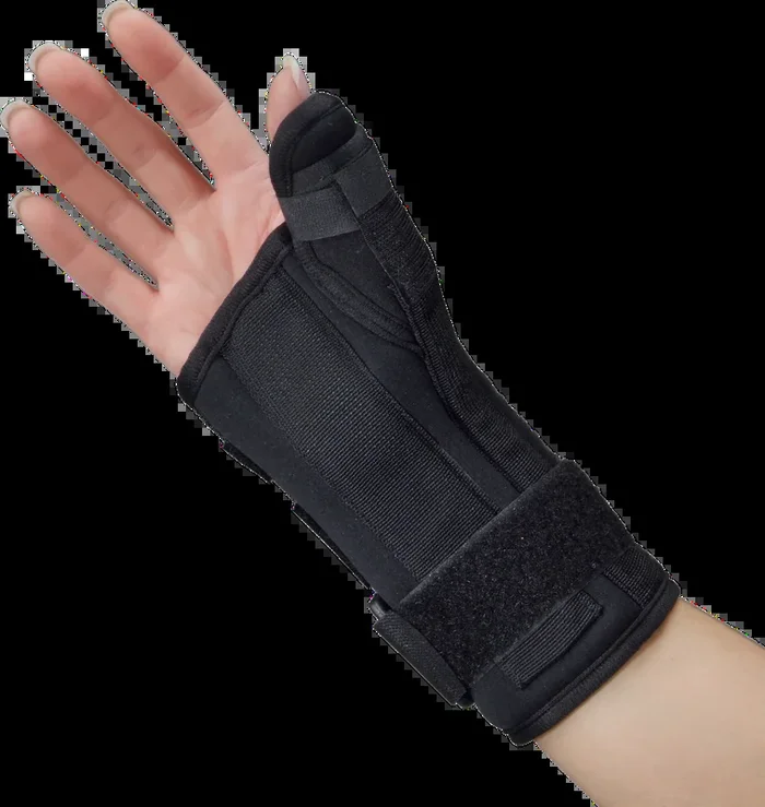 DeRoyal Black Foam Wrist and Thumb – 8″