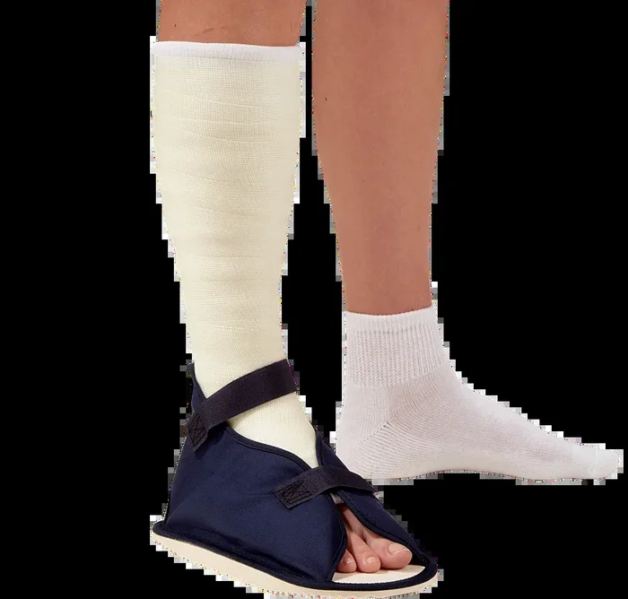 DeRoyal Canvas Cast Shoe With Hook and Loop Closure