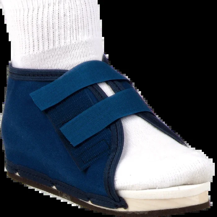 DeRoyal Canvas Wooden Post-Op Shoe