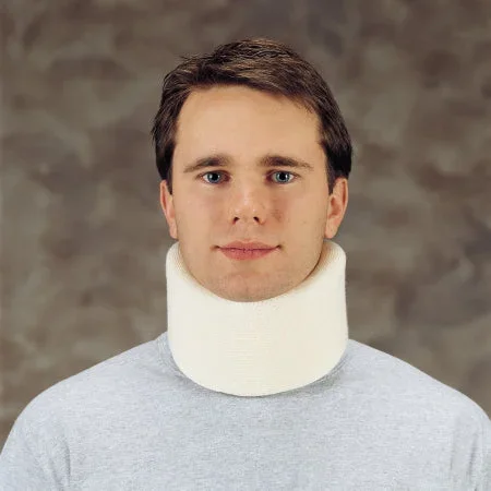 Deroyal Cervical Collar Serpentine Low Contoured / Firm Density Adult Medium One-Piece 4 Inch Height 20 Inch Length – 1006-03
