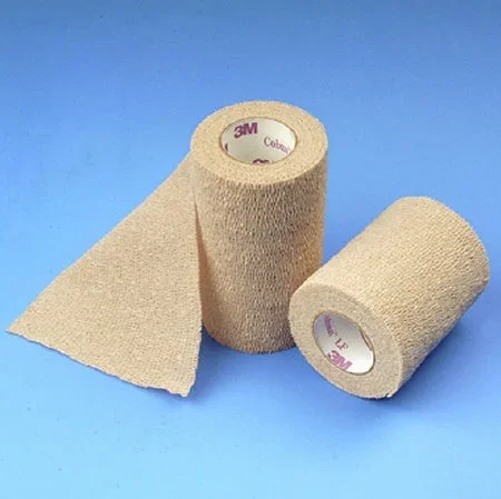 Deroyal Cohesive Bandage 3M Coban 2 Inch X 5 Yard Standard Compression Self-Adherent Closure Tan Sterile – 30-402