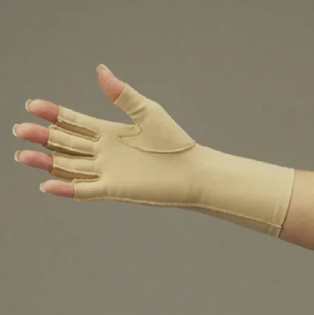 Deroyal Compression Glove Open Finger Medium Over-The-Wrist Right Hand Stretch Fabric – 902MR