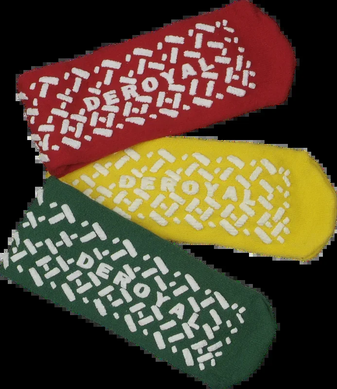 DeRoyal Double-Sided Slippers, Pediatric – 24 Pair Per Case