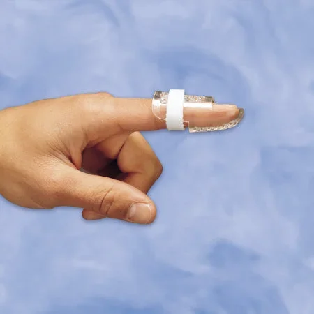 DeRoyal Finger Splint Stax Plastic Left or Right Hand Opaque Without Fastening