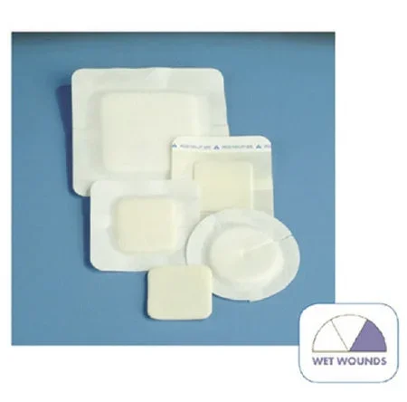 Deroyal Foam Dressing Polyderm 2-1/4 X 2-1/4 Inch Square Non-Adhesive Without Border Sterile – 46-905