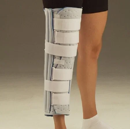 Deroyal Knee Immobilizer One Size Fits Most Hook And Loop Closure 20 Inch Length Left Or Right Knee – 7041-33