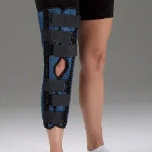 Deroyal Knee Immobilizer Tietex Small Loop Lock Closure 14 To 16 Inch Circumference 16 Inch Length Left Or Right Knee – A146005